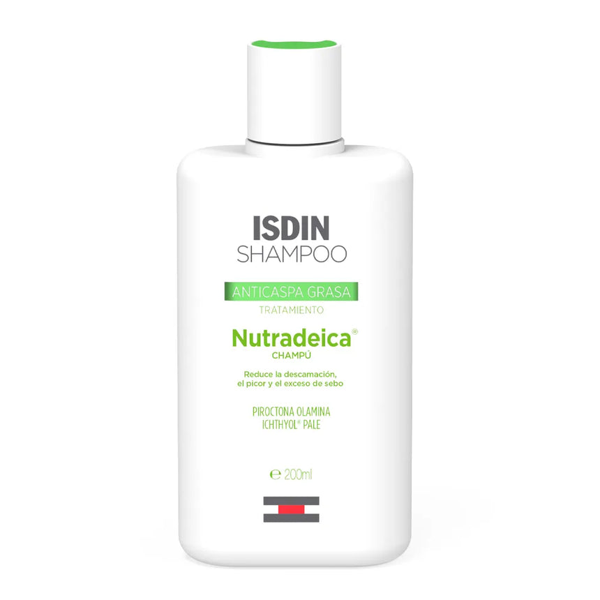 Isdin Nutradeica Shampoo Anticaspa Grasa 200 ml.