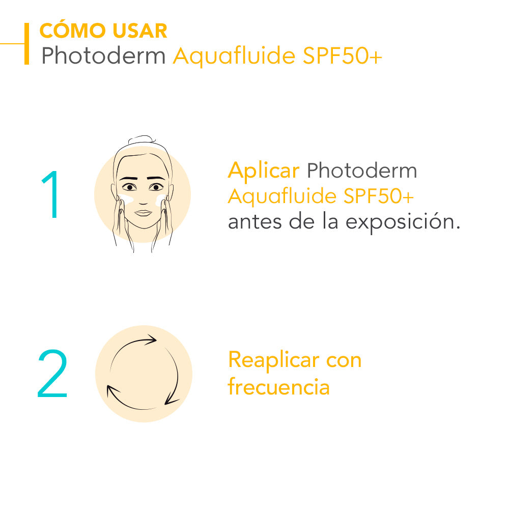 Bioderma Photoderm Max Aquafluide Teinte Doree SPF50+ 40 ml.