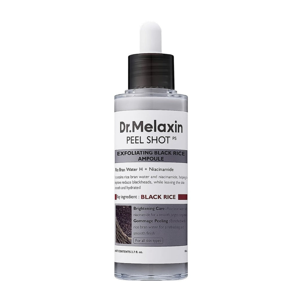 Sérum Dr Melaxin Peel Shot Exfoliating Black Rice Ampoule 80 ml