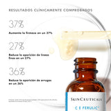 SkinCeuticals Serum Antioxidante Anti arrugas y pérdida de firmeza CE FERULIC 30 ml.