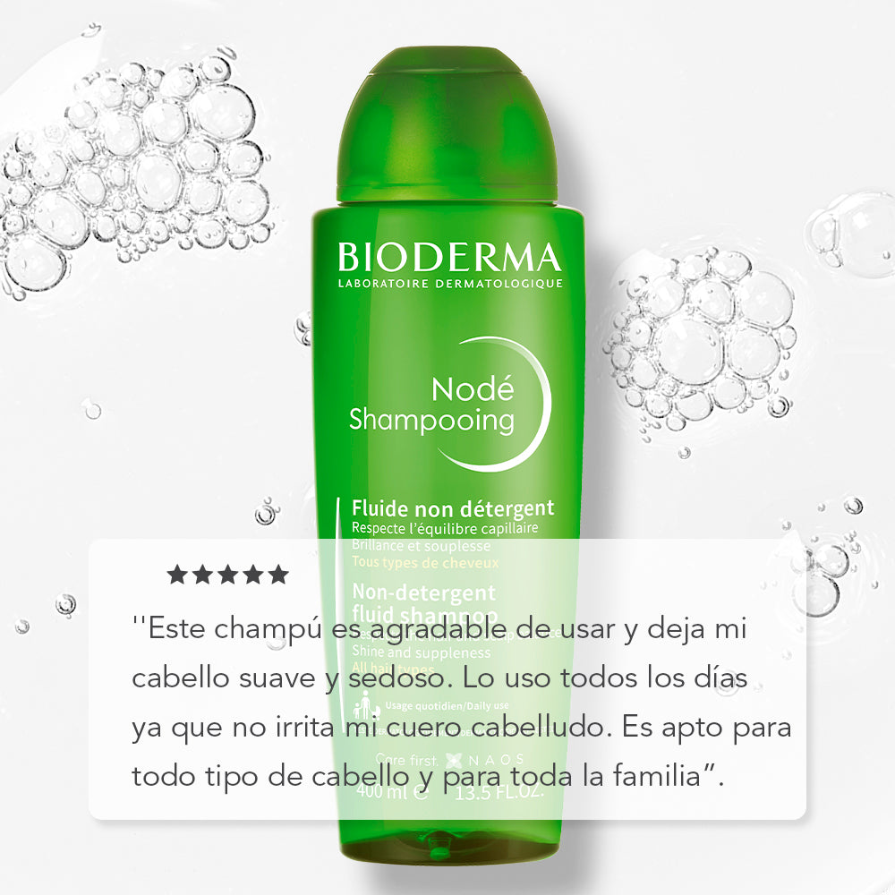 Bioderma Nodé Shampoo Fluido 400 ml.