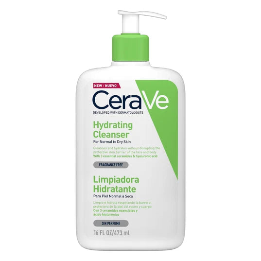 Loción Limpiadora CeraVe Hidratante Piel Normal a Seca 473 ml