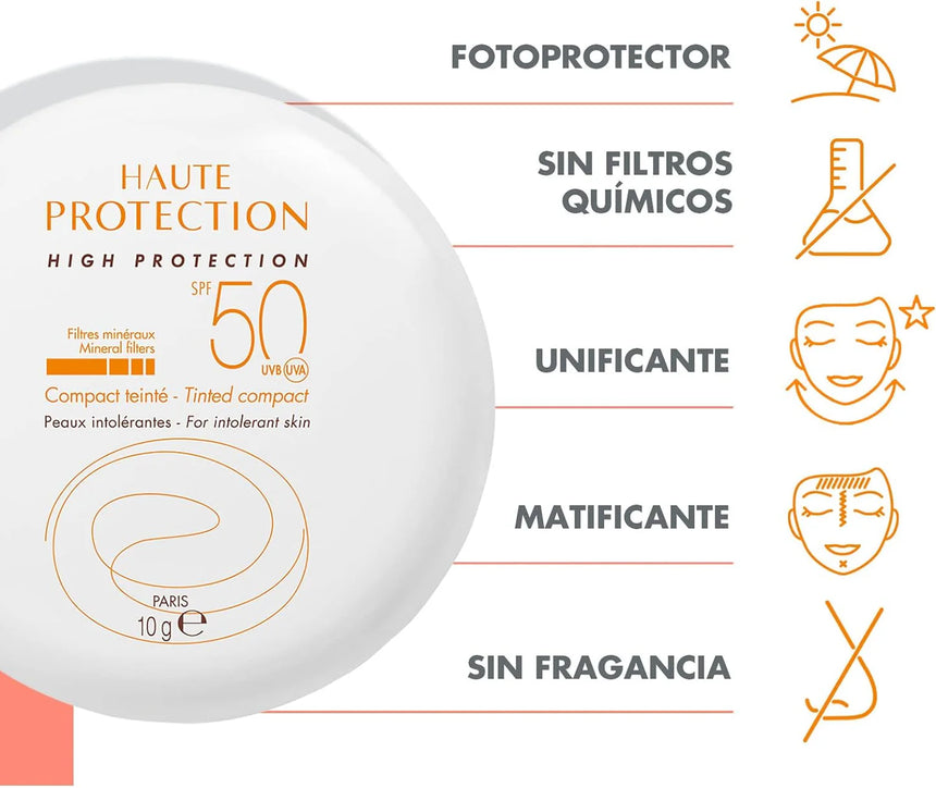 Fotoprotector Doré Avène Solar Compacto SPF 50 10 g