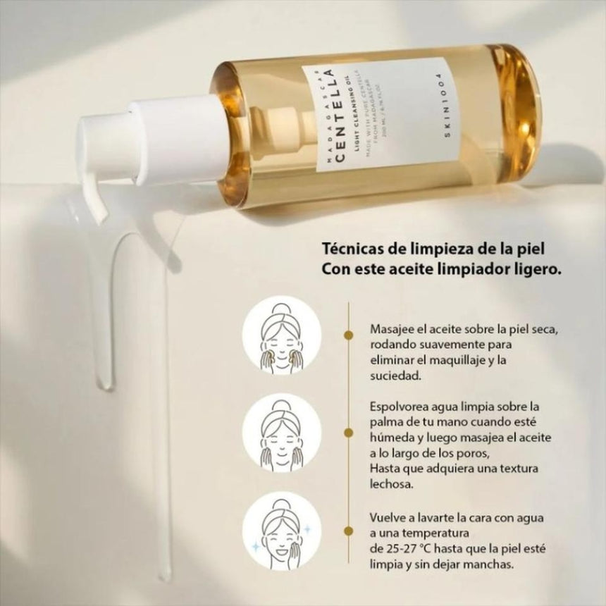 Aceite Limpiador SKIN1004 Madagascar Centella Light Cleansing Oil 200 ml