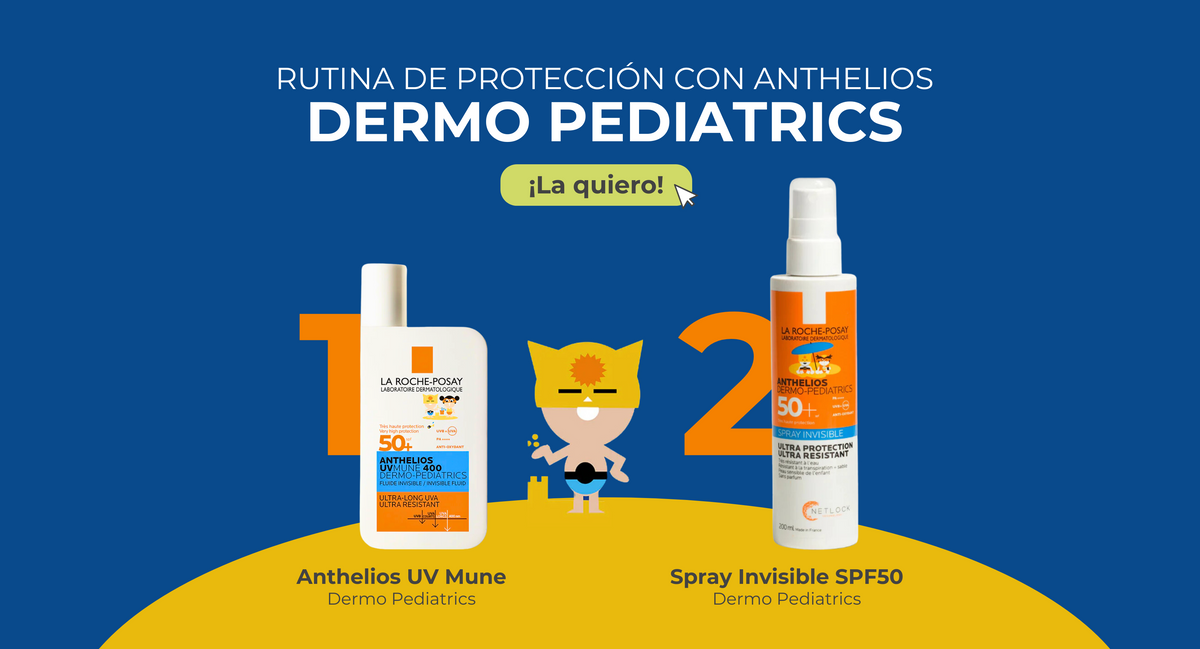 Anthelios Dermo Pediatrics Fluido UV Mune 400 SPF50+ 50 ml. – DERMASHOP