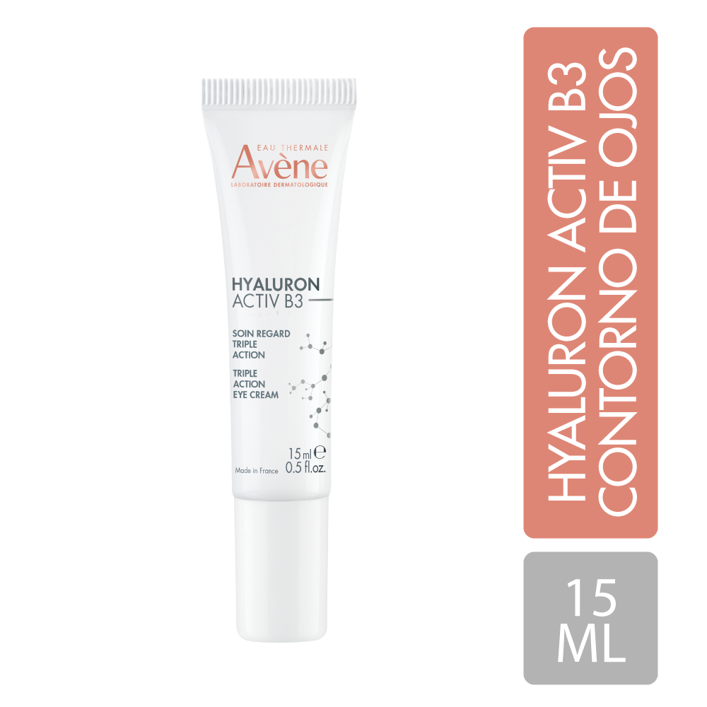 AVENE Hyaluron Activ B3 Triple Corrective Eye Care – Augenpflege Mit Hyaluron, 15 Ml
