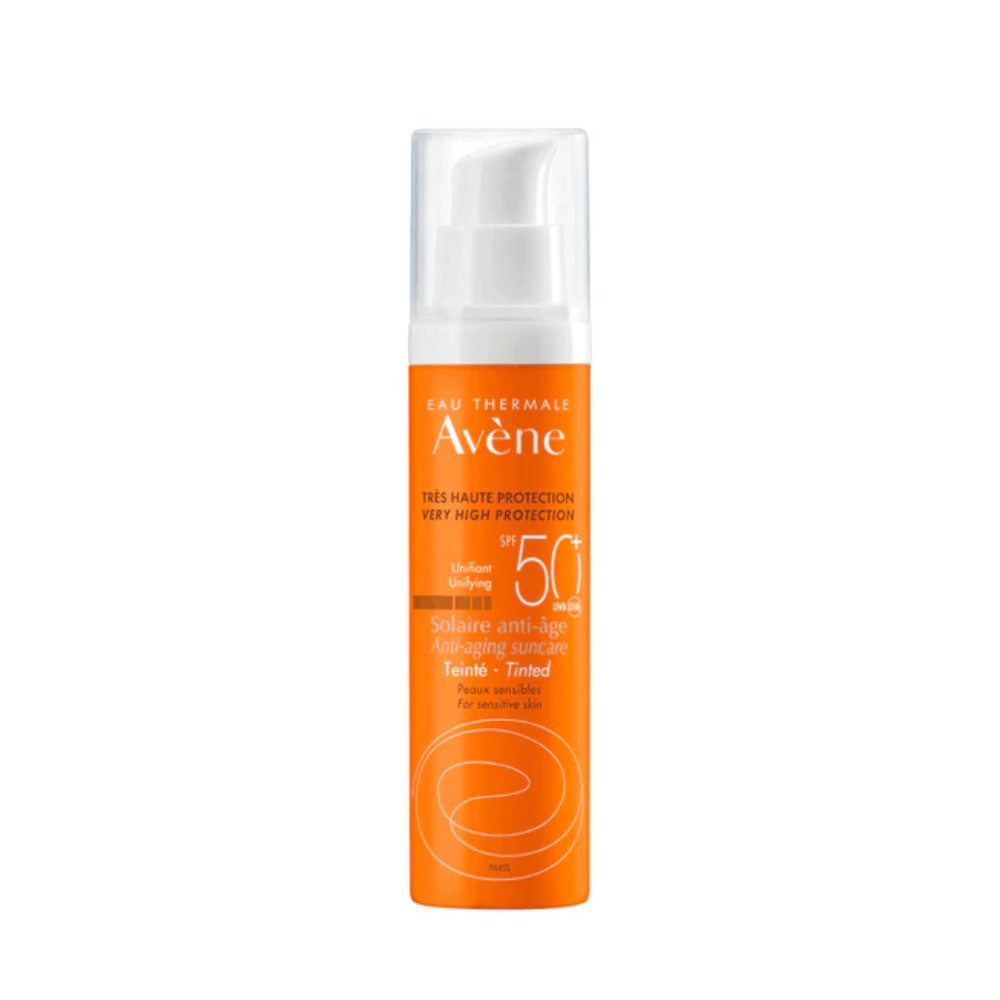 Fotoprotector con color Avène Solar Antiedad SPF 50+ 50 ml