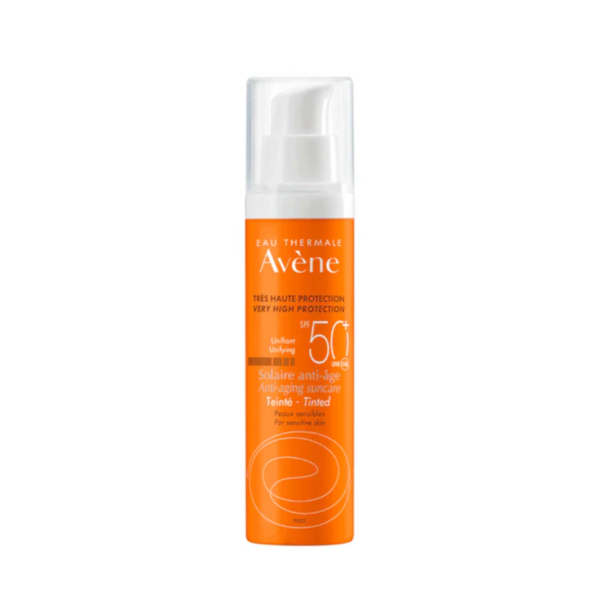 Fotoprotector con color Avène Solar Antiedad SPF 50+ 50 ml