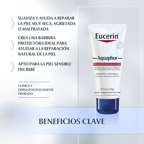 Eucerin Aquaphor Pomada Reparadora 55 ml.