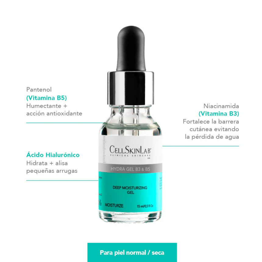 CellSkinLab Hydra Gel B3 & B5 15 ml.