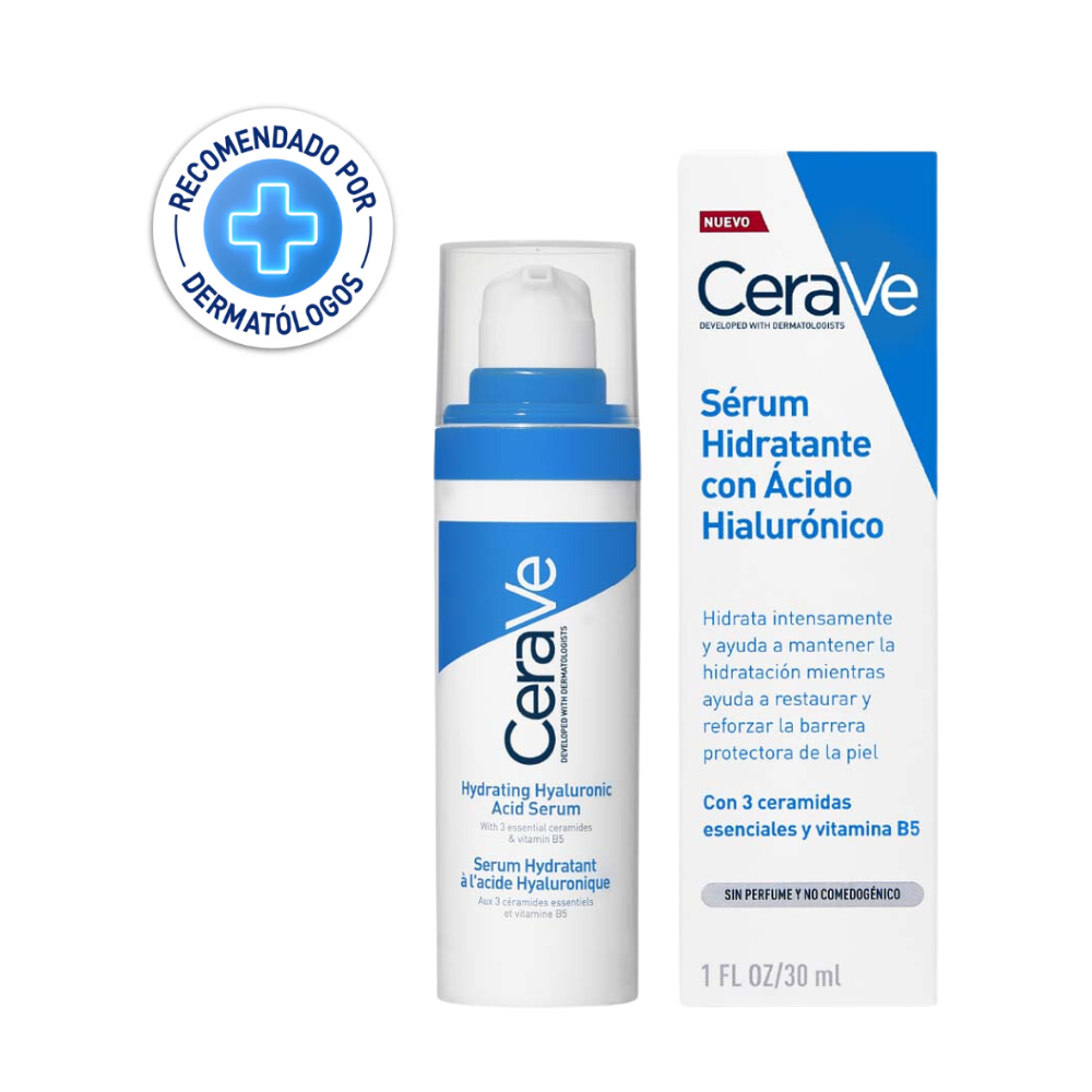 Cerave Serum Hidratante con Ácido Hialurónico 30 ml.