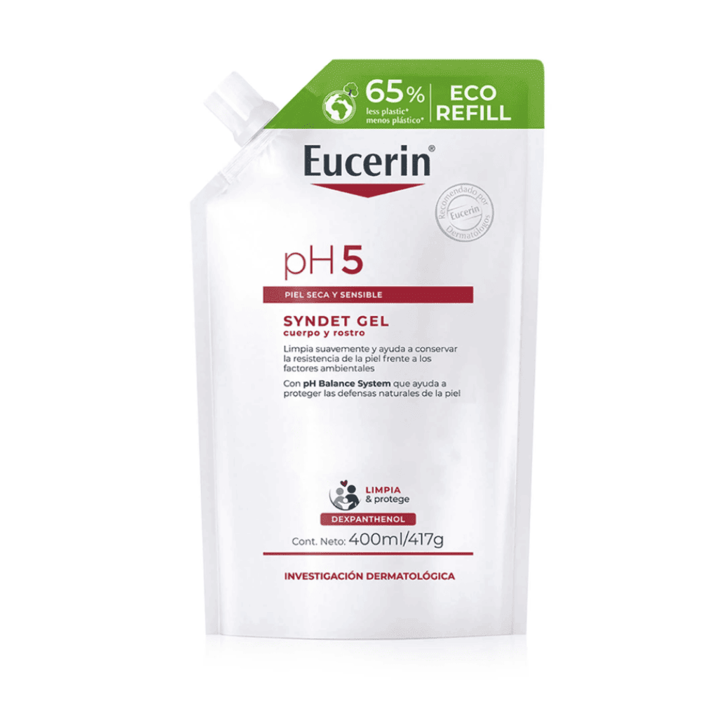 Eucerin Ph5 Syndet Gel Refill 400 ml.