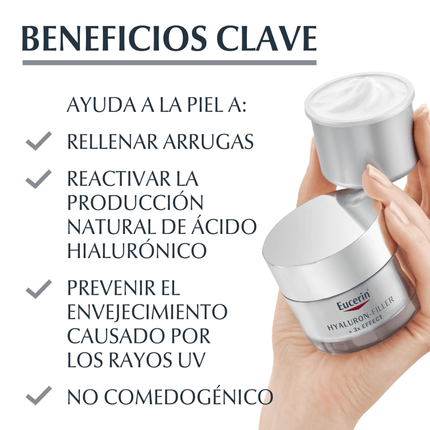 Eucerin Hyaluron Filler Refill Noche 50 ml.
