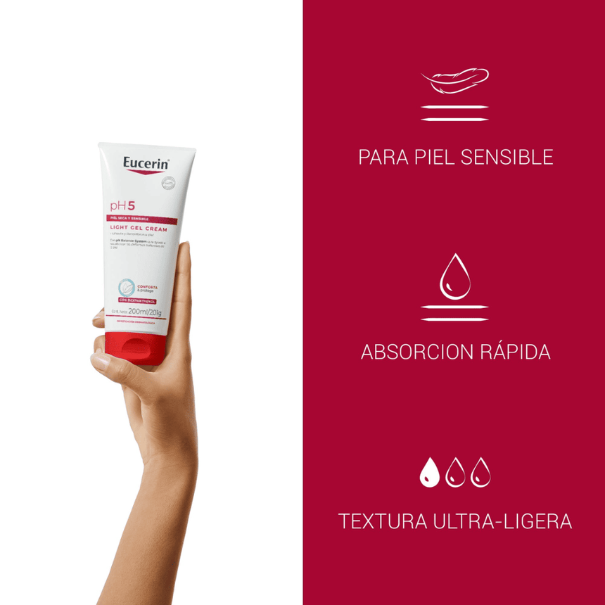 Eucerin PH5 Light Gel Cream 200 ml.
