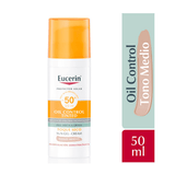 Eucerin Sun Facial Oil Control Toque Seco SPF50 50 ml.