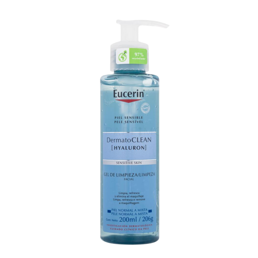 Eucerin DermatoCLEAN Hyaluron Gel Limpiador 200 ml.