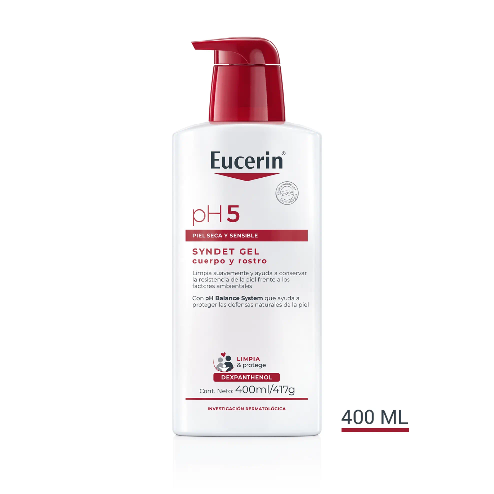 Eucerin PH5 Syndet Gel Pump 400 ml.