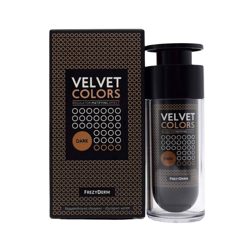 Base de Maquillaje Dark Frezyderm Velvet Colors 30 ml