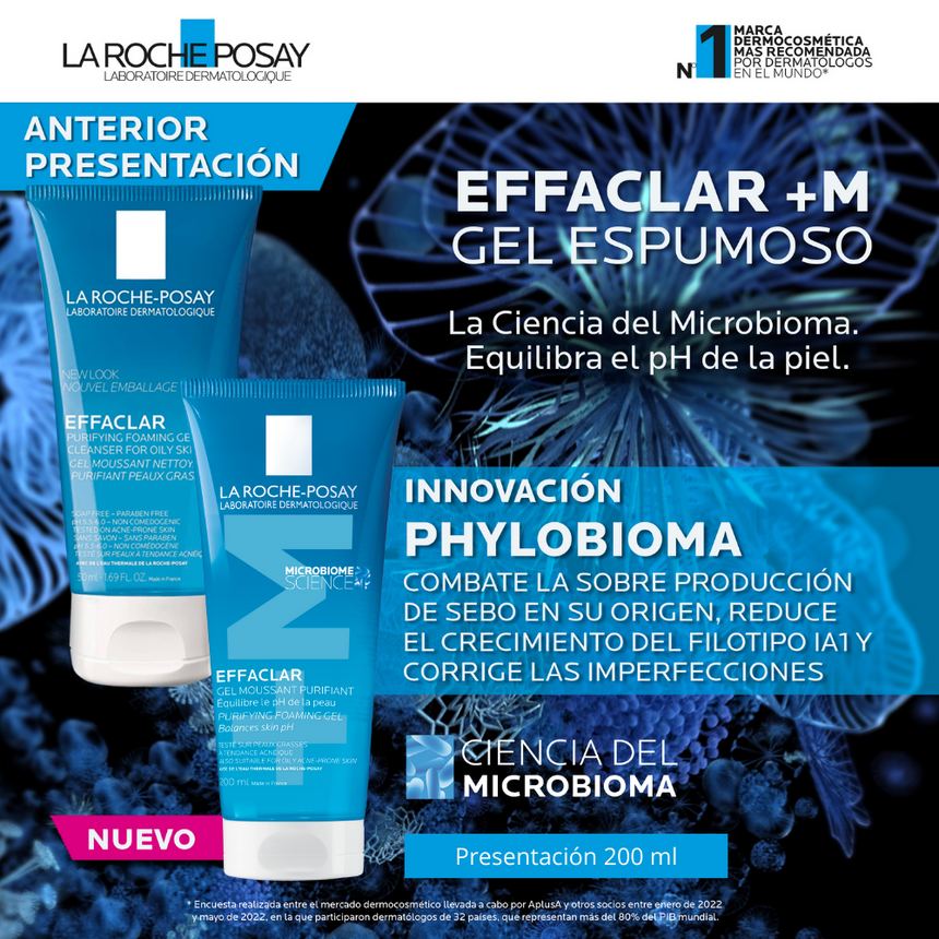Gel Limpiador La Roche Posay Effaclar Piel Grasa 200 ml