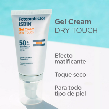 Isdin Fotoprotector Gel Cream Dry Touch 50+ x 50 ml.