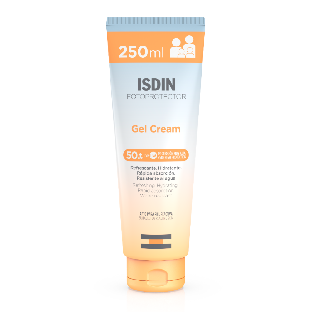 Isdin Fotoprotector Gel Crema 50+ 250 ml.