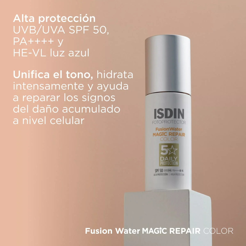 Isdin Fotoultra Magic Repair Fusion Water Color SPF50 50 ml.