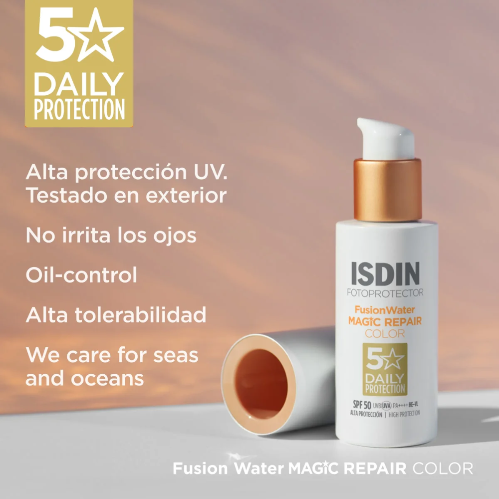 Isdin Fotoultra Magic Repair Fusion Water Color SPF50 50 ml.