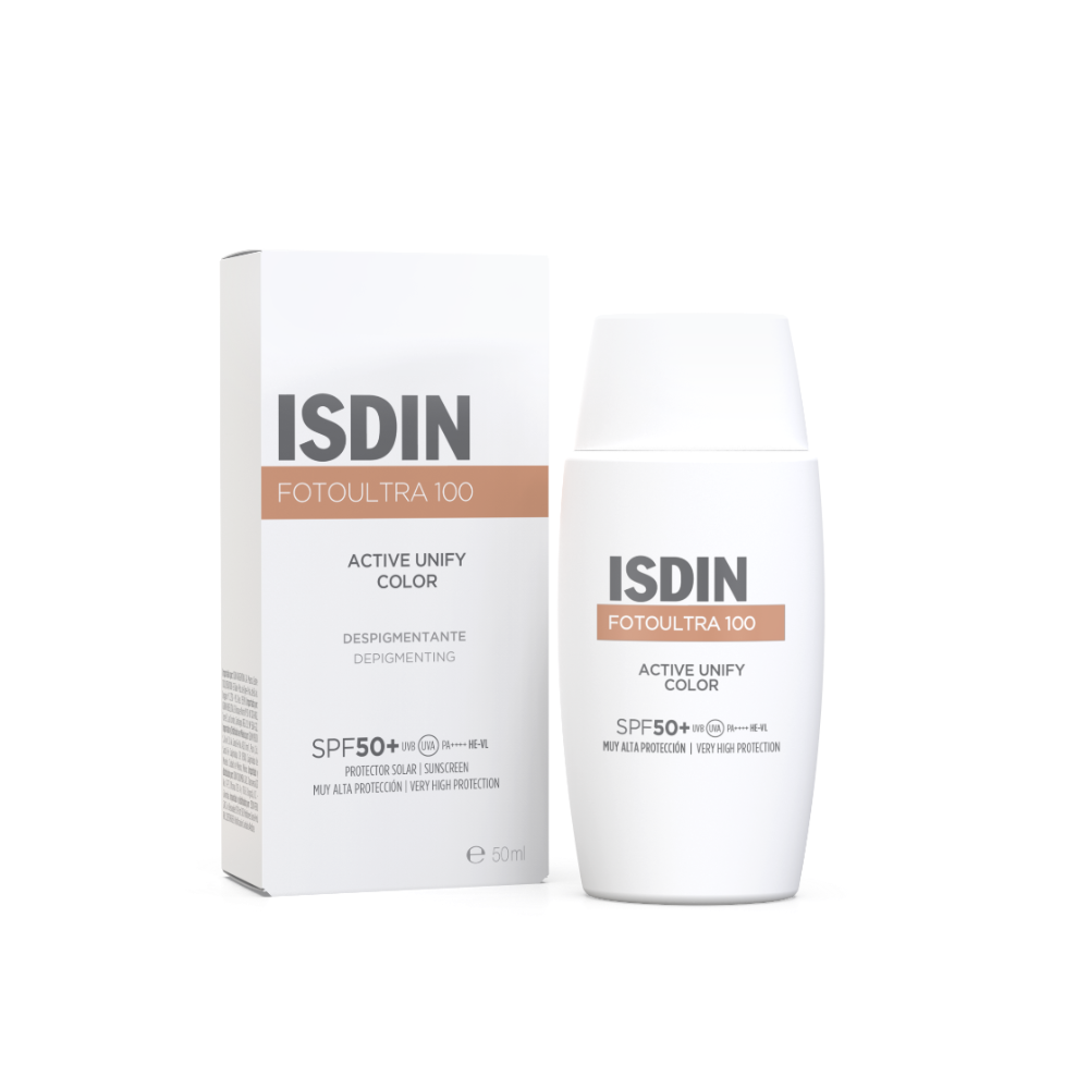Fotoprotector con color Isdin FotoUltra Active Unify 50 ml