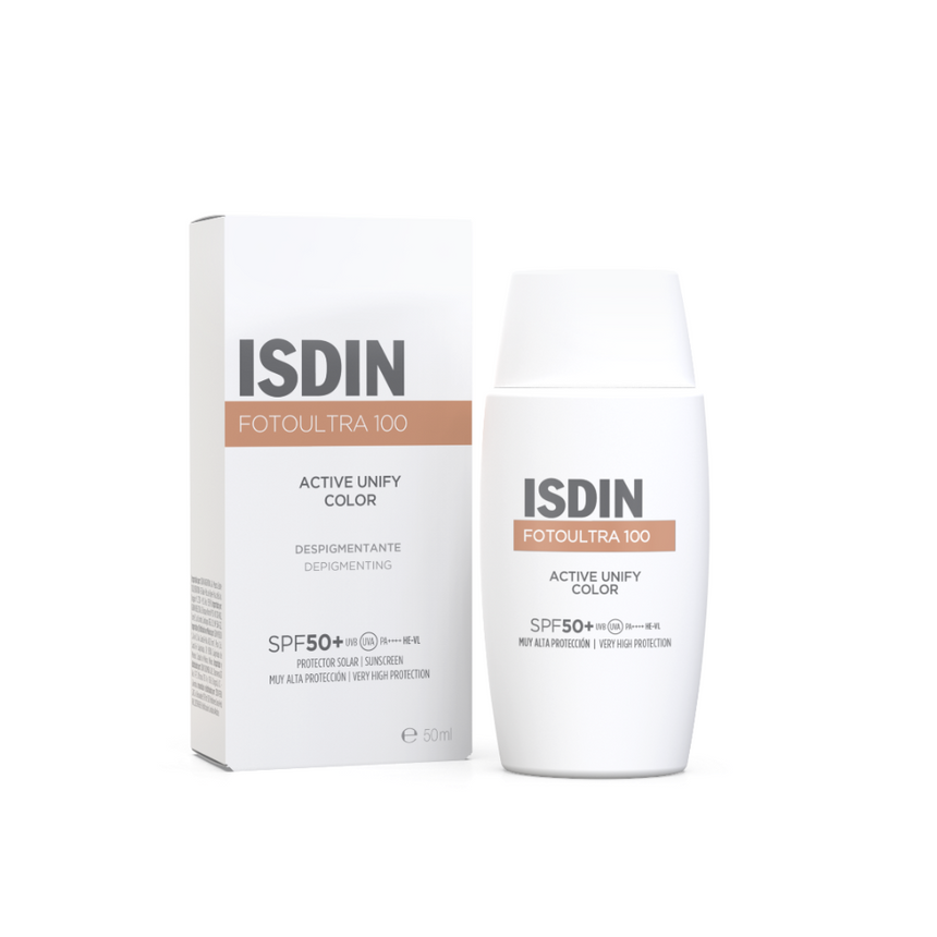 Fotoprotector con color Isdin FotoUltra Active Unify 50 ml