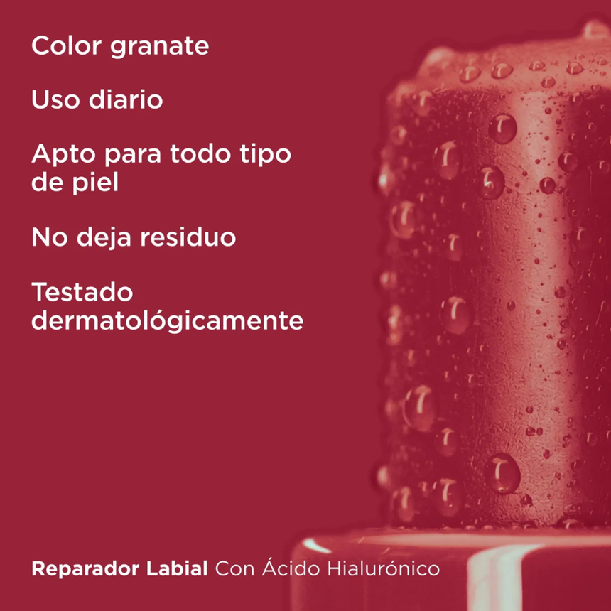 Bálsamo Labial Isdin Reparador Color Granate 4 g