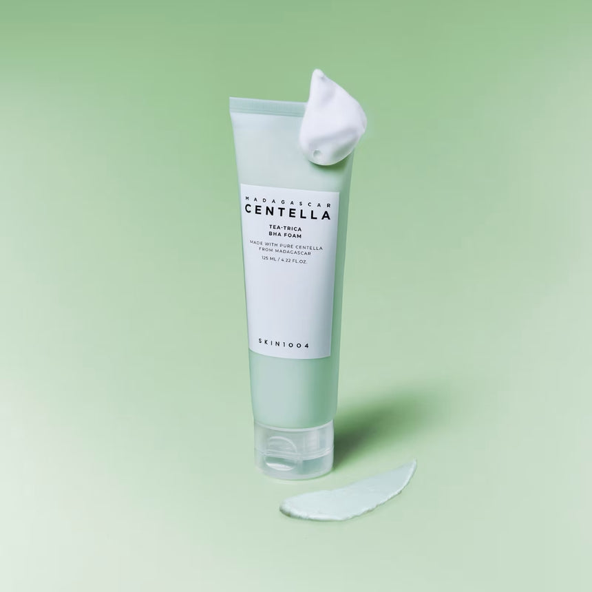 Limpiador SKIN1004 Madagascar Centella Tea-Trica BHA Foam 125 ml