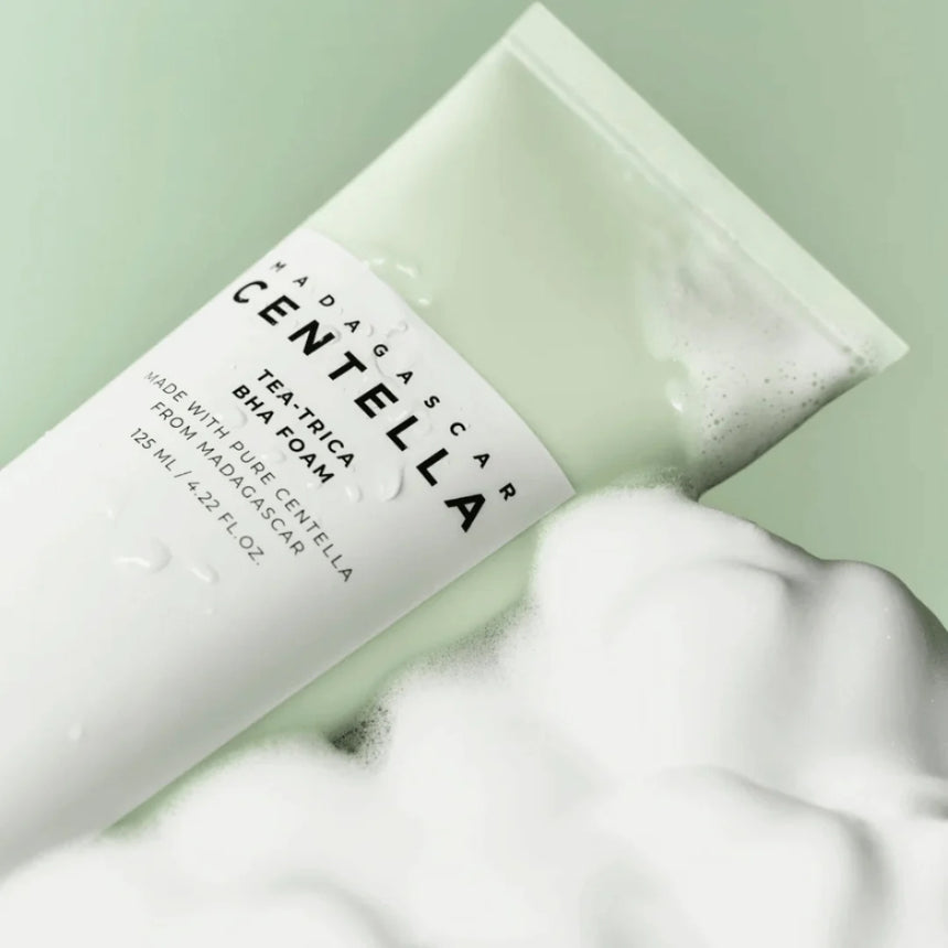 Limpiador SKIN1004 Madagascar Centella Tea-Trica BHA Foam 125 ml