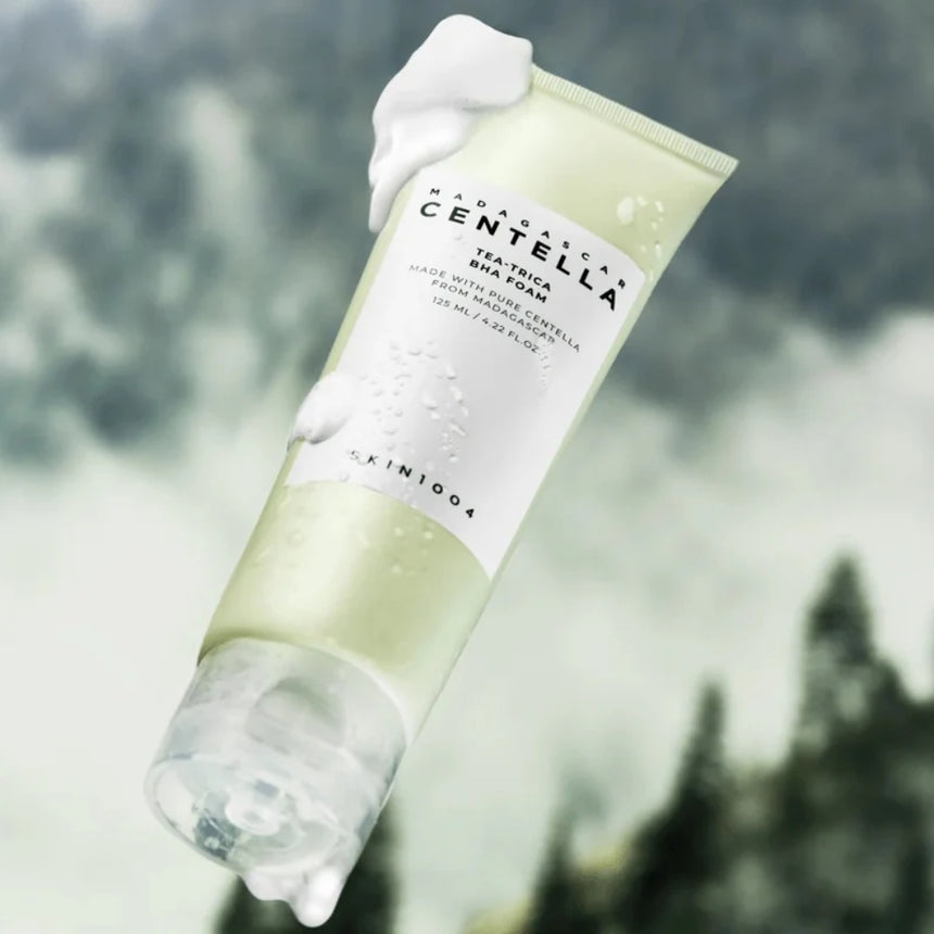 Limpiador SKIN1004 Madagascar Centella Tea-Trica BHA Foam 125 ml