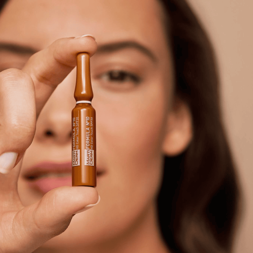 Martiderm Fórmula N°10 HD Color Touch SPF30 Ampollas x 2ml.