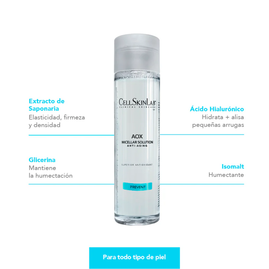 CellSkinLab Micellar AOX Cleanser 250 ml.