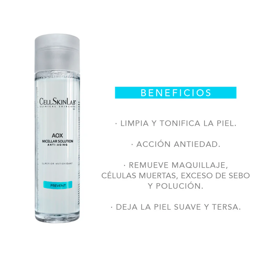 CellSkinLab Micellar AOX Cleanser 250 ml.