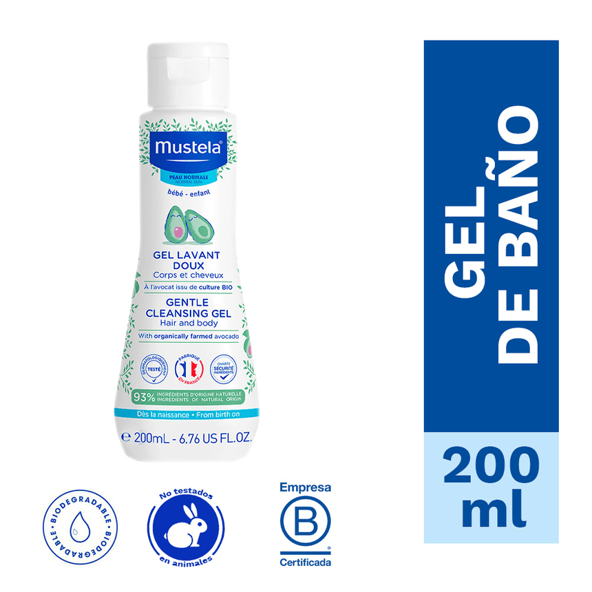 Mustela Gel de Baño Suave