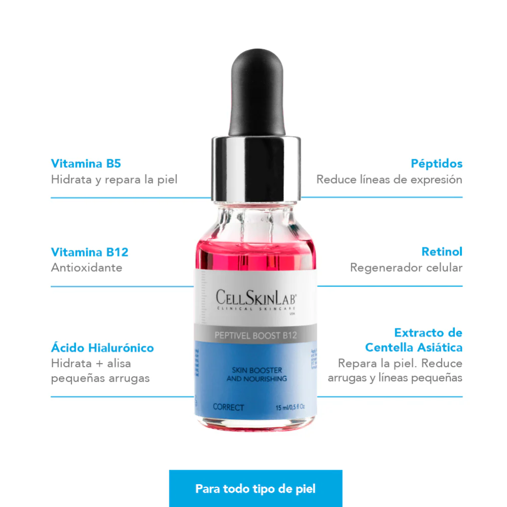 CellSkinLab Peptivel Boost B12 15 ml.