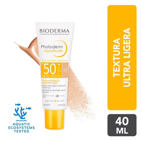Fotoprotector Tono Light Bioderma Photoderm Aquafluide 40 ml