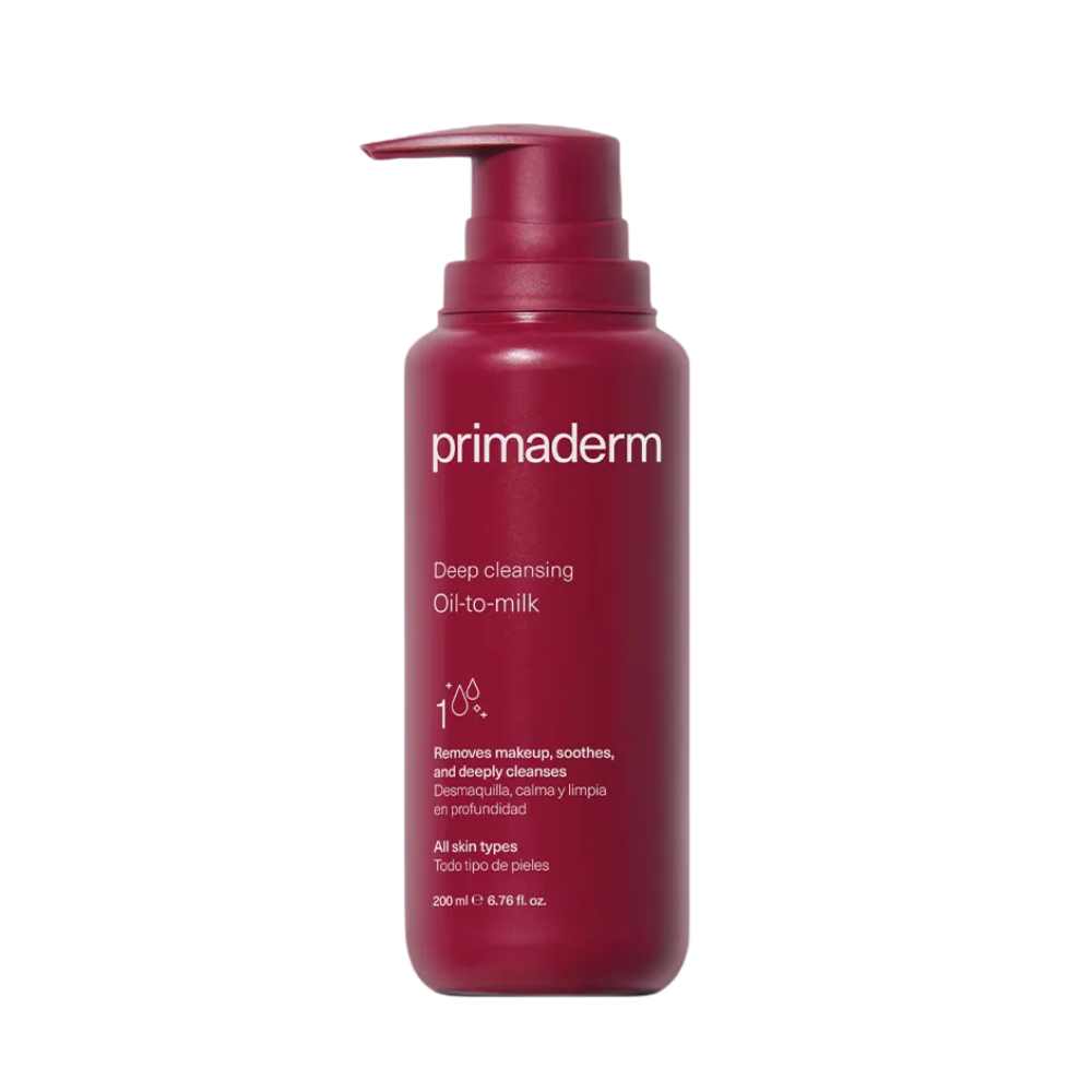 Primaderm Limpiador Deep Cleansing Oil to Milk 200 ml.
