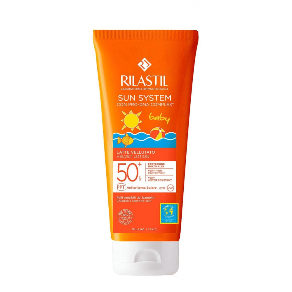 Rilastil Sun System  Pediatric Velvet Lotion SPF50+ 200 ml.