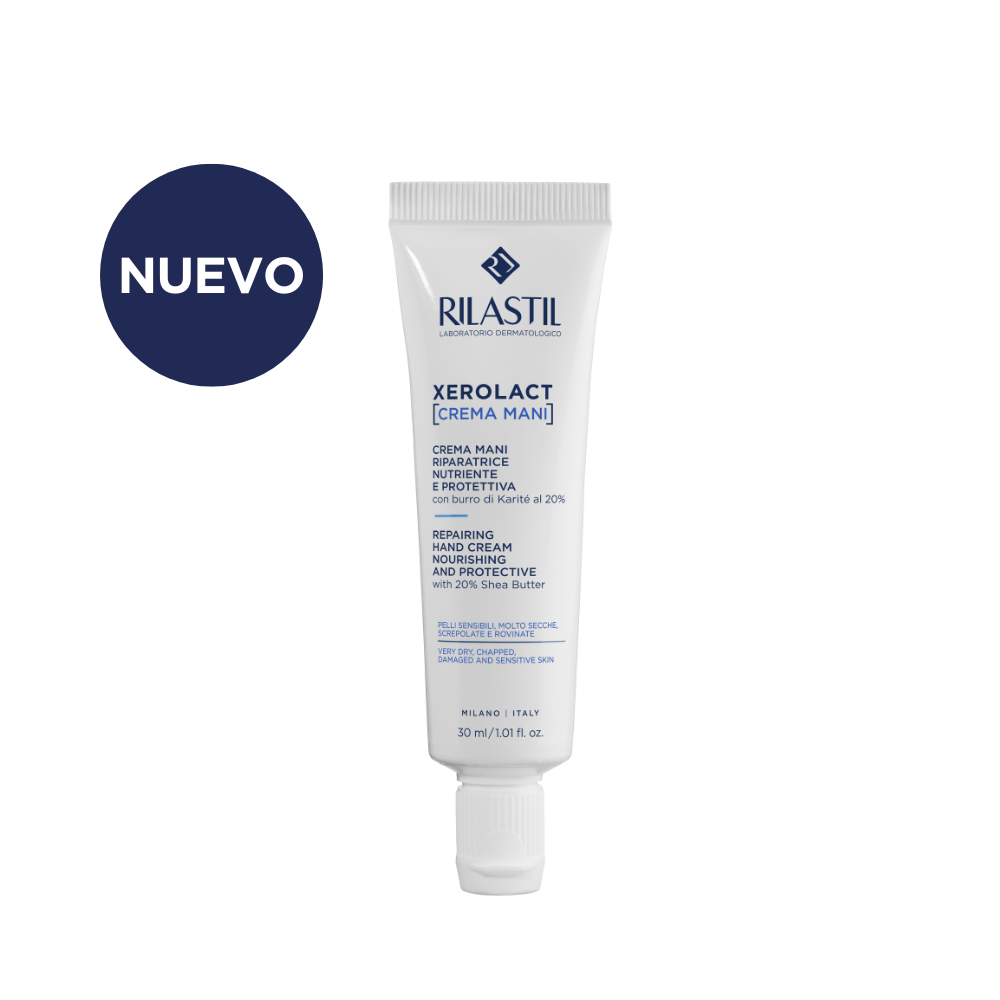 Rilastil Xerolact Crema Reparadora de Manos 30 ml.