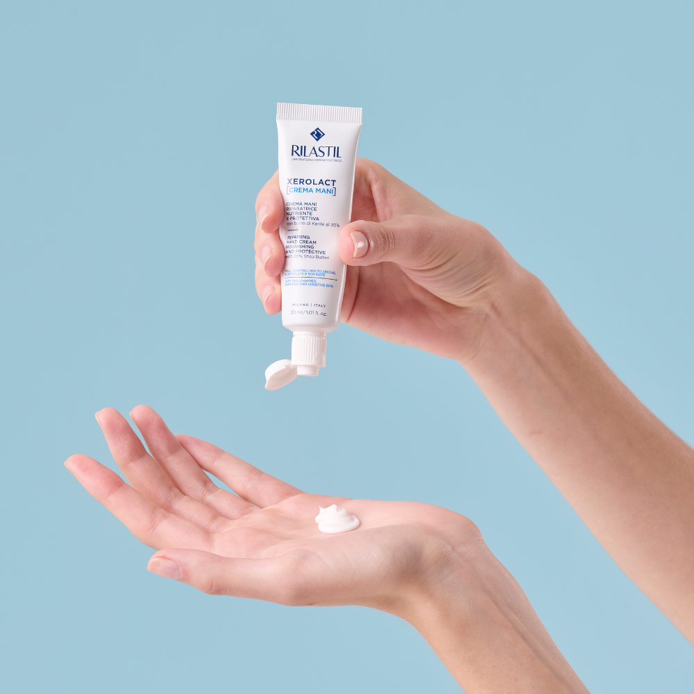 Rilastil Xerolact Crema Reparadora de Manos 30 ml.