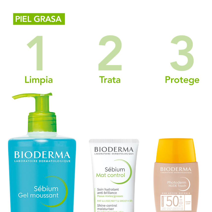 Gel Limpiador Bioderma Sébium Moussant 500 ml
