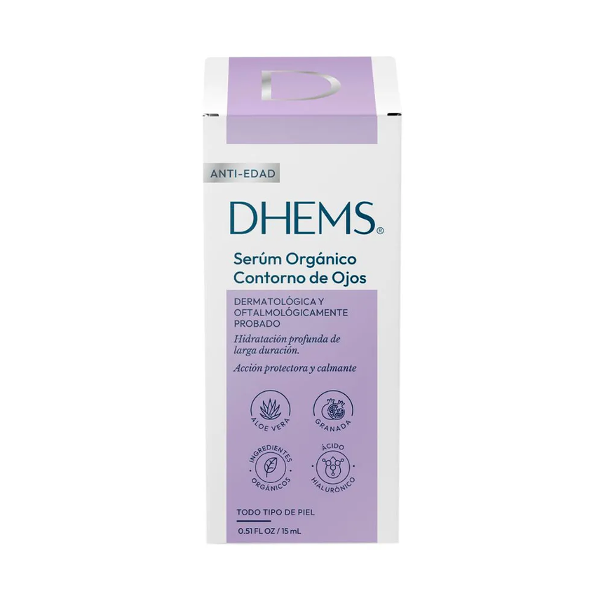 Sérum Contorno de ojos Dhems Orgánico 15 ml