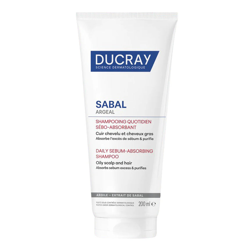 Shampoo Ducray Sabal Argeal Para Cabello Graso 200 ml