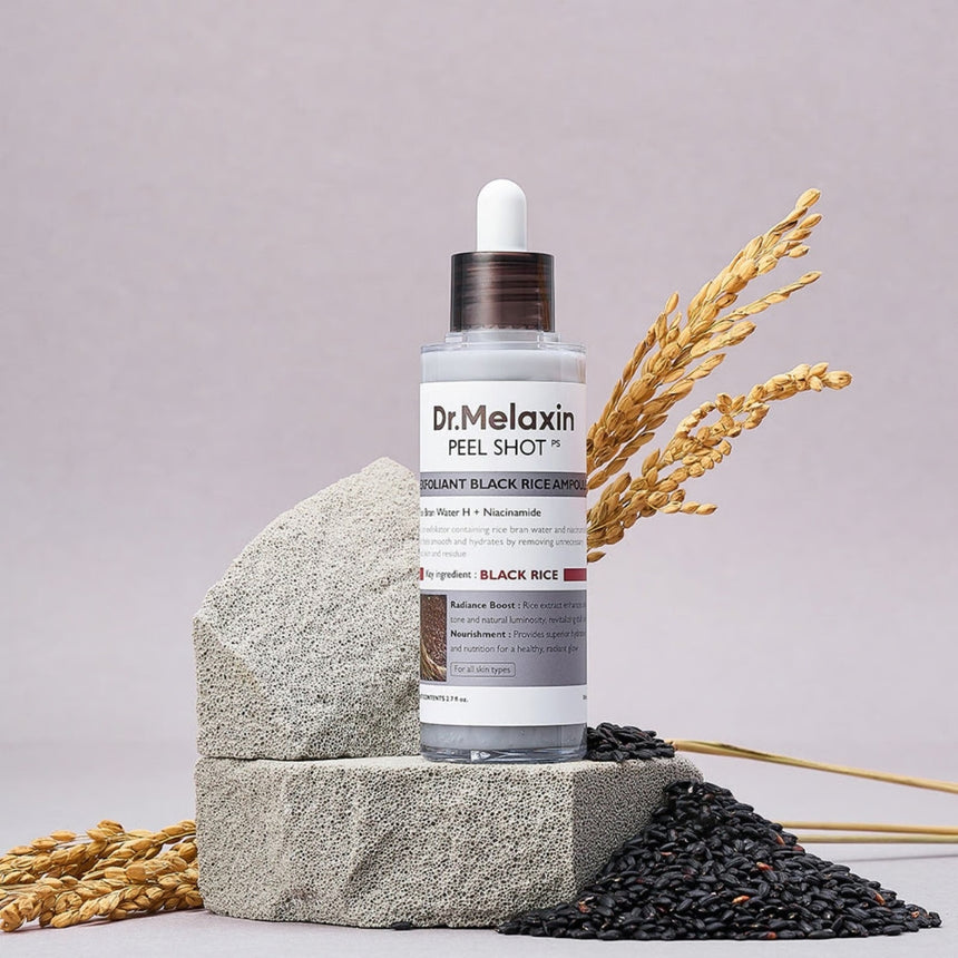 Sérum Dr Melaxin Peel Shot Exfoliating Black Rice Ampoule 80 ml