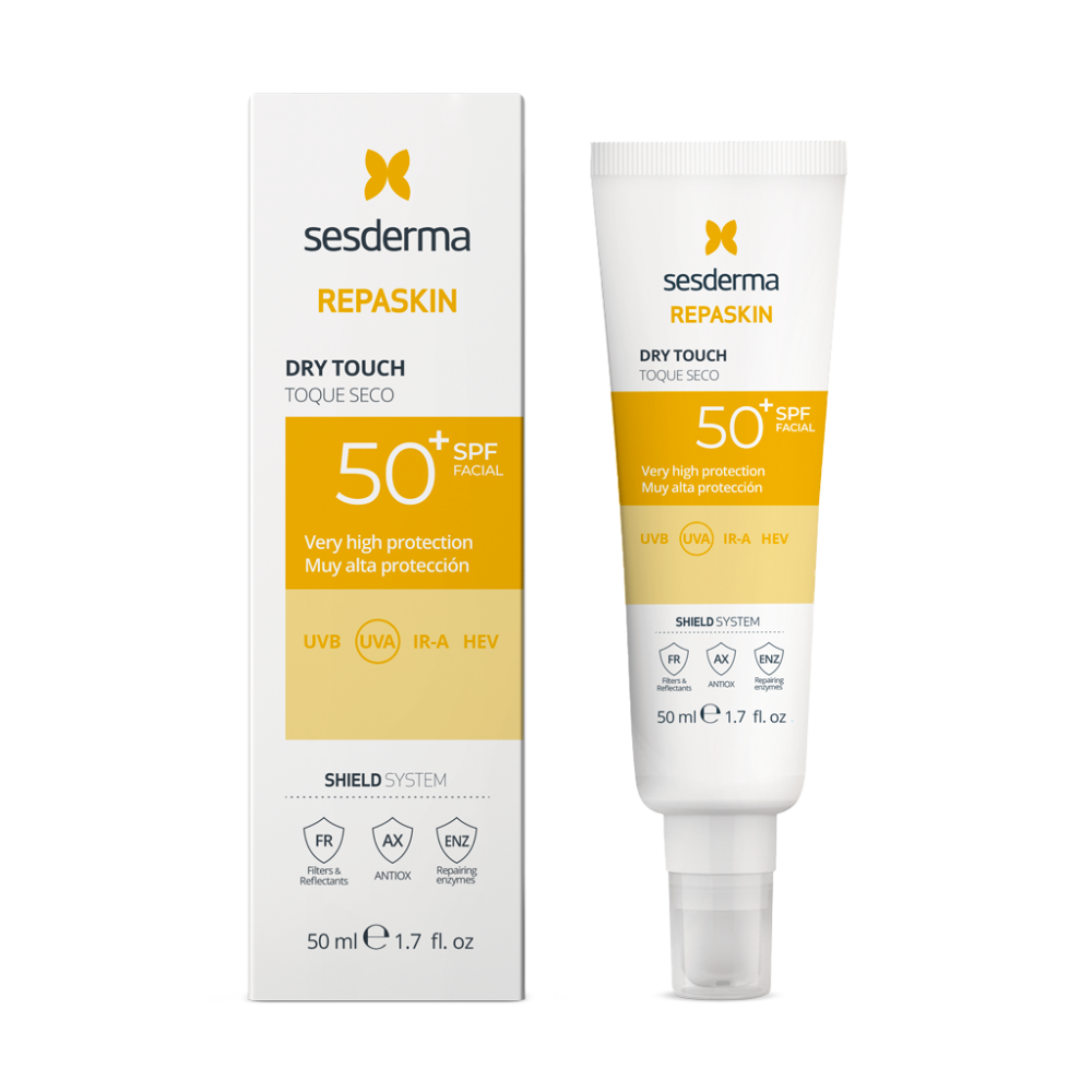 Sesderma Repaskin Toque Seco SPF50+ 50 ml.