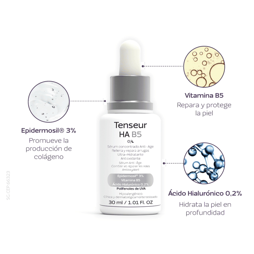 Cépage Tenseur HA B5 Serum 30 ml.