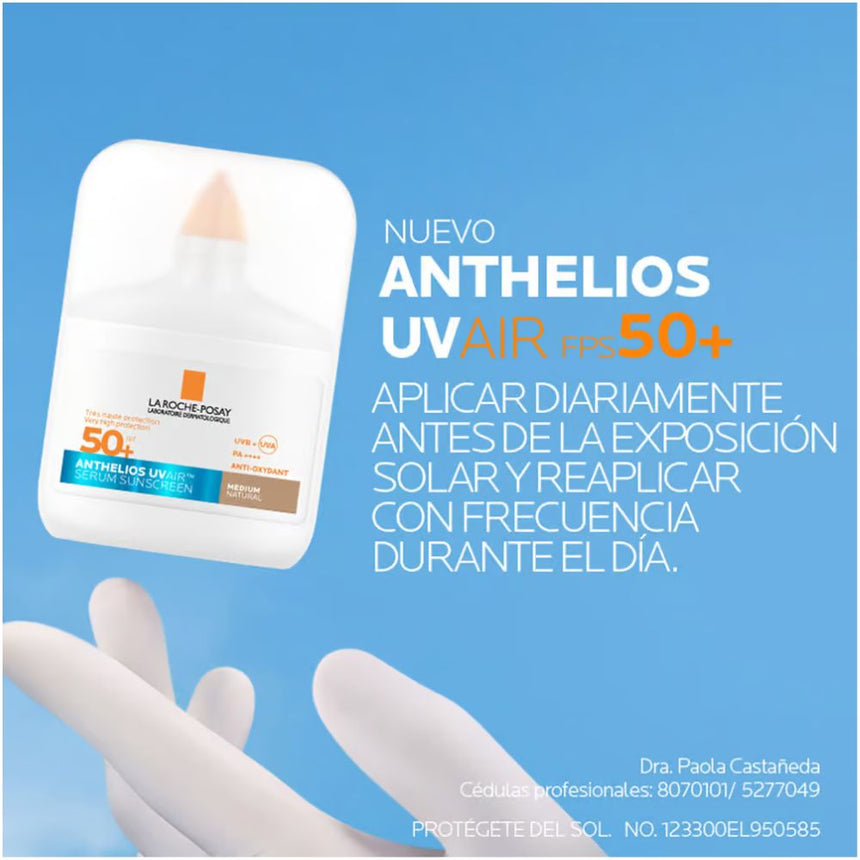 Protector Solar La Roche Posay Anthelios UV AIR MEDIUM FPS 50+ 50ML